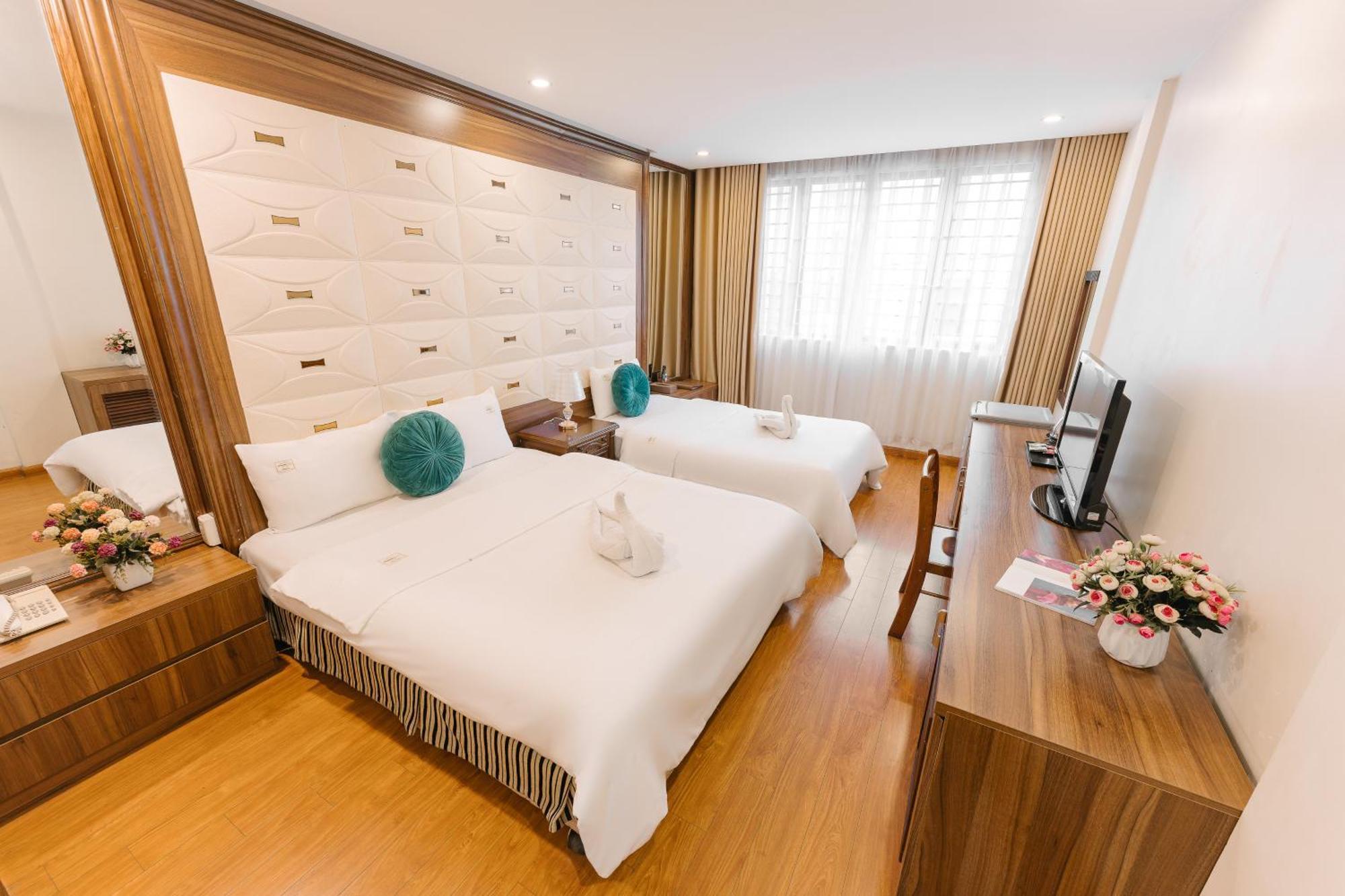 The Ky Moi Hotel And Spa - Ha Noi Center- Near Vincom Ba Trieu 河内 外观 照片