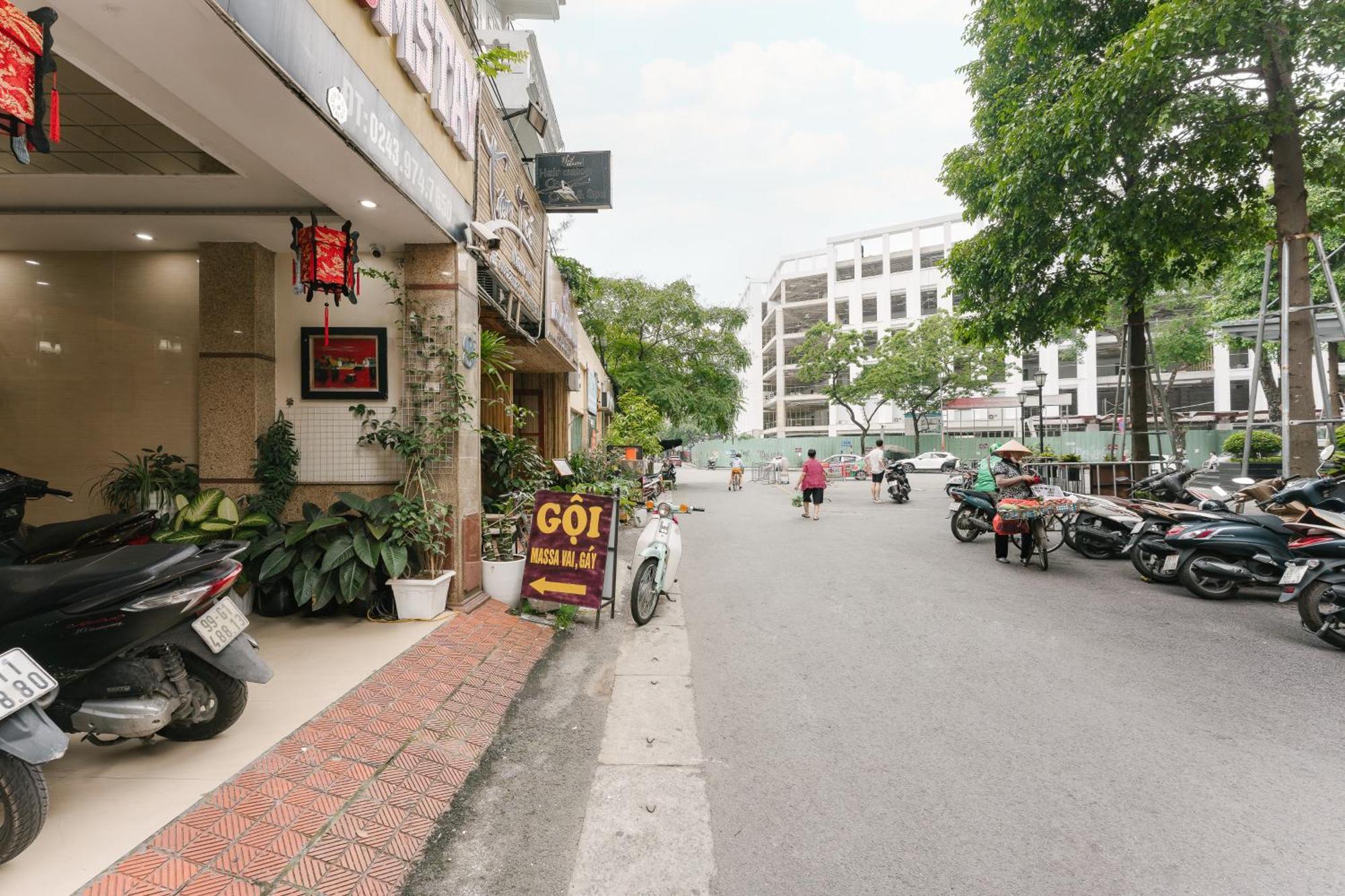 The Ky Moi Hotel And Spa - Ha Noi Center- Near Vincom Ba Trieu 河内 外观 照片